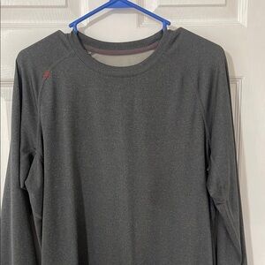 Rhone Men's Gray Long Sleeve Shirt